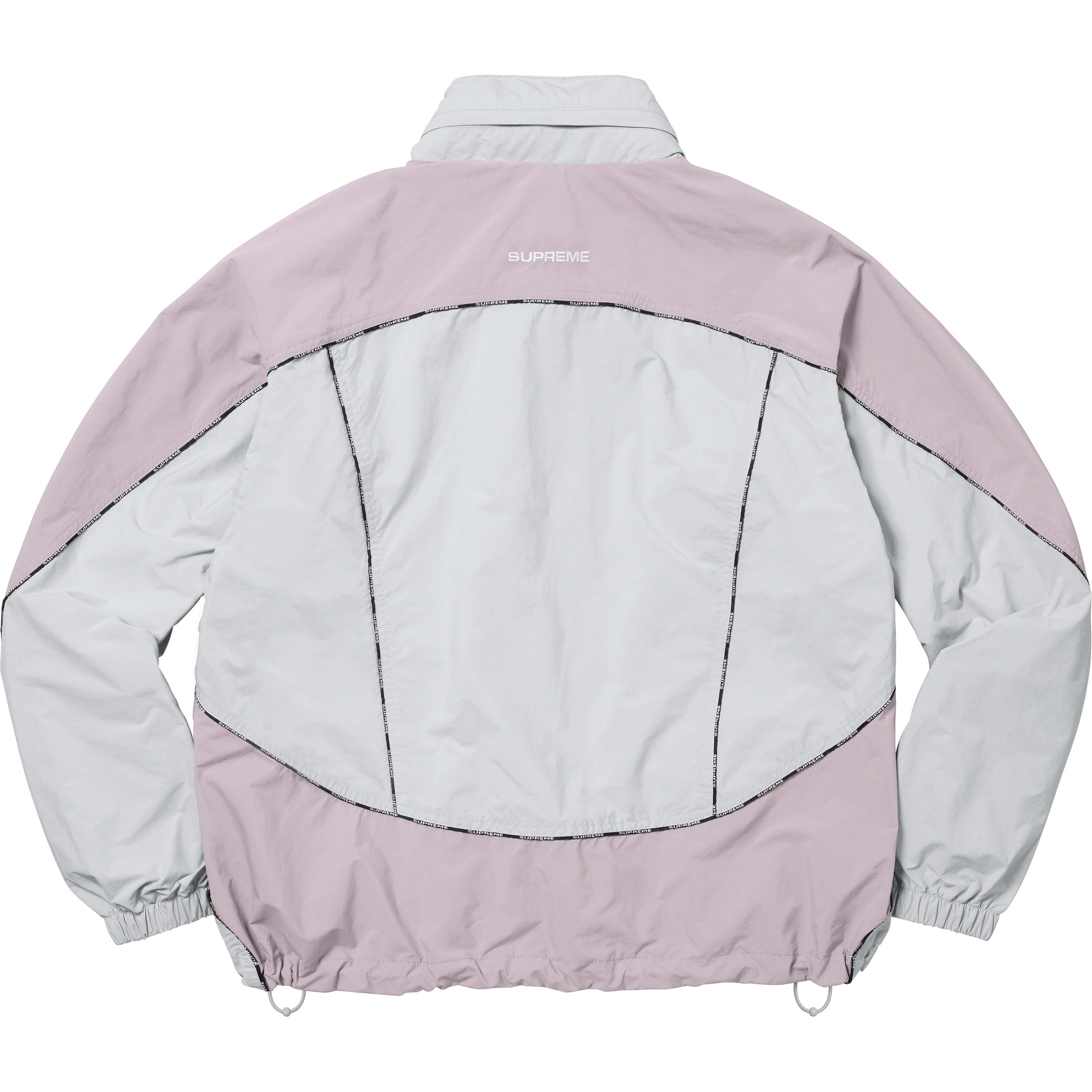 Logo Piping Hooded Track Jacket view 20